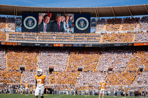The midterm elections won't keep Trump from college football on Saturday. A hurricane might
