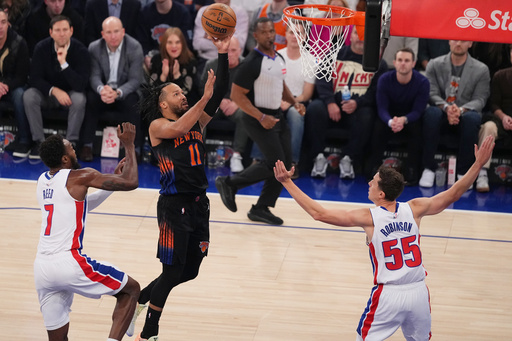 Knicks get their first win and look like the team of last spring, not the last week