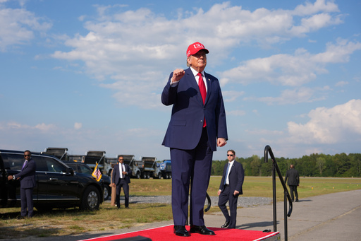 The GOP counts on farmers' votes. As a costly harvest season raises concerns, Trump heads to Kansas
