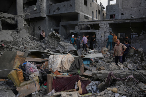 Gaza residents watch Israel election, hoping to unseat Netanyahu as airstrikes continue
