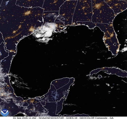 Tropical Storm Edouard could reach hurricane strength as it approaches Texas and Louisiana