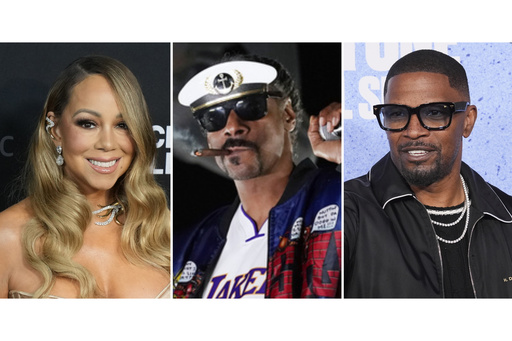 BET Awards to honor Mariah Carey, Snoop Dogg, Jamie Foxx and Kirk Franklin