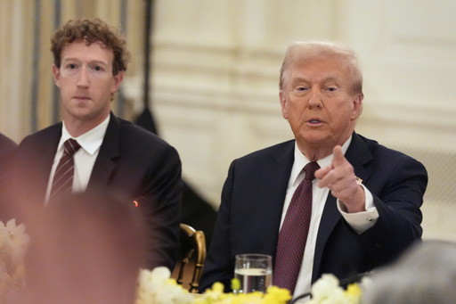 Trump hosts tech titans — but not Musk — at White House