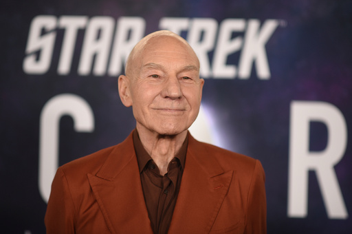 Hugh Jackman, William Shatner and George Takei among those paying tribute to Patrick Stewart