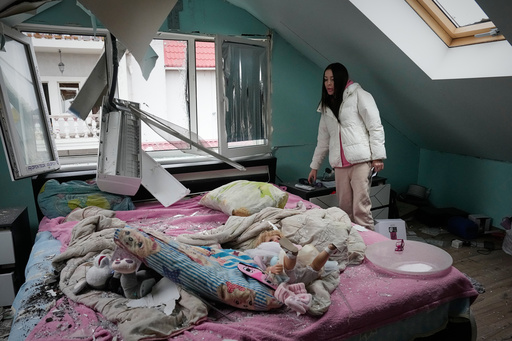 Russia pounds Ukraine's capital Kyiv with missiles and drones, hours after agreeing to peace talks
