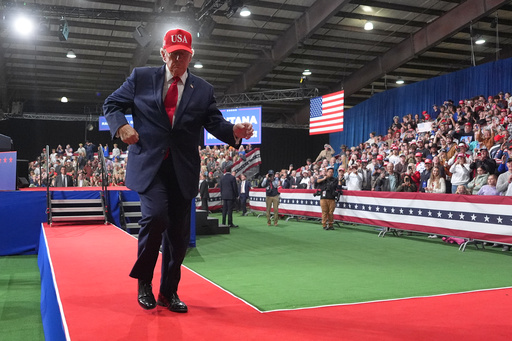 The Latest: AP-NORC poll: Strong majority of voters believes Trump is failing at home and abroad