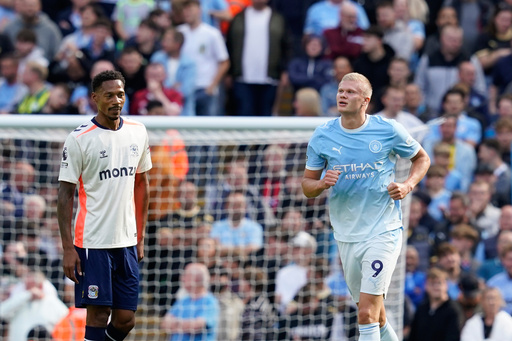 Haaland scores again as Man City maintains perfect start to the Premier League season