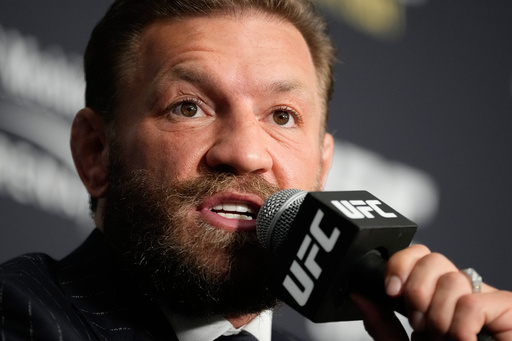 Conor McGregor confident for rematch with Max Holloway, as the two headline UFC 329 on Saturday