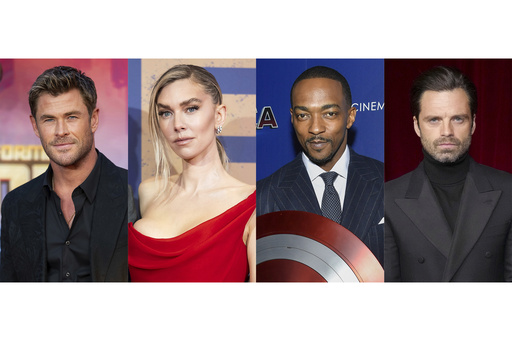 'Avengers: Doomsday' cast includes Hemsworth's Thor, Mackie's Cap, Fantastic Four and X-Men members