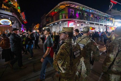 Louisiana National Guard ends deployment in New Orleans after eight months patrolling French Quarter