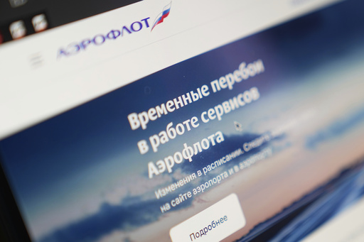 Cyberattack on Russian airline Aeroflot causes the cancellation of more than 100 flights