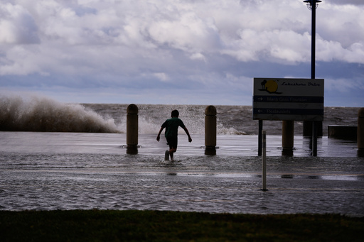 Tropical Storm Bertha strikes Gulf Coast near the Texas-Louisiana line in second landfall
