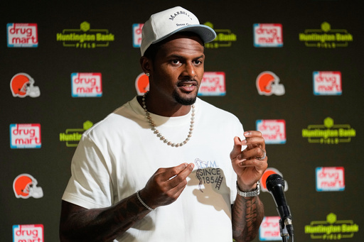 Deshaun Watson named Cleveland Browns' starting quarterback over Shedeur Sanders