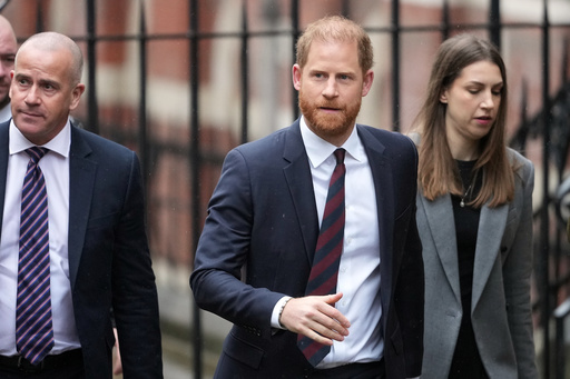 Prince Harry and 6 others must pay initial $13 million over failed invasion of privacy case