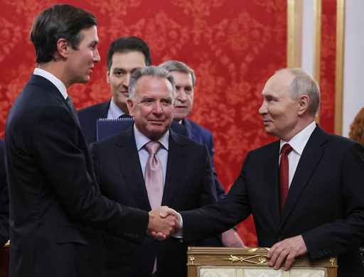 Putin meets with US envoys at the Kremlin for renewed talks on ending the war in Ukraine