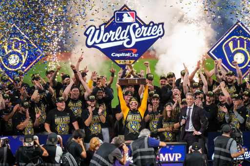 Brewers beat the Rays 4-1 in Game 5 to win the first World Series title in franchise history