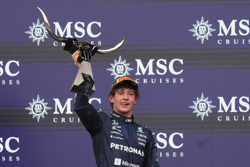 Kimi Antonelli wins US Grand Prix and tightens his grip on historic F1 title chase