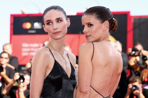 Rooney and Kate Mara had to speak in unison in ‘Bucking Fastard’