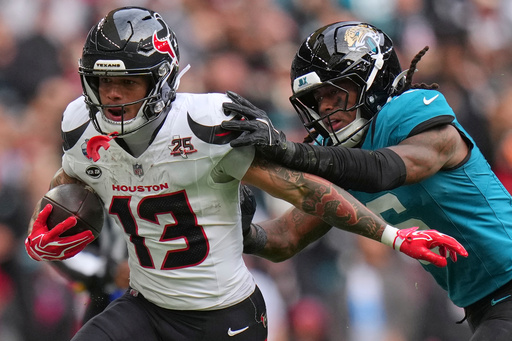 Fairbairn's last-second 49-yard FG gives Texans 34-31 win over Jaguars at Wembley Stadium