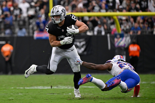 Bills' C.J. Gardner-Johnson apologizes after his ejection for spitting at a Raiders player