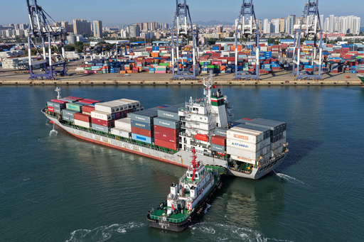 China's economy accelerates on robust exports as domestic weakness persists