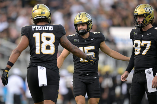 Keyone Jenkins throws TD pass in double OT and UCF knocks off No. 2 BYU 39-31