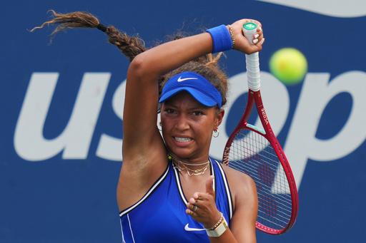 Thea Frodin, who was Serena Williams' body double in 'King Richard,' loses in her US Open debut