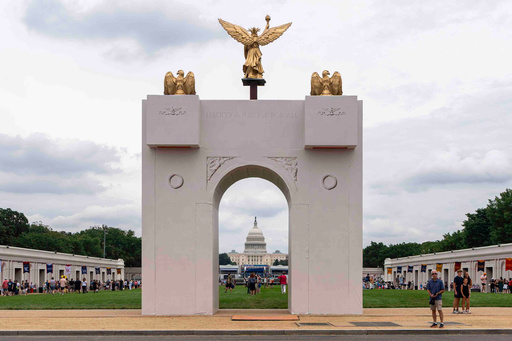 Virginia and DC sue over Trump's arch, adding to legal challenges as government wants work to begin