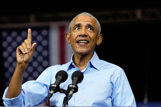 Obama, in Midwest, assails 'cruelty' and indecency from Trump and his allies in the midterm campaign