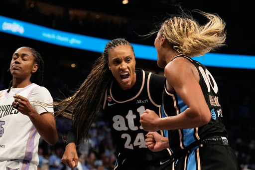 Atlanta Dream smother Golden State, riding a bruising defense to a 2-1 WNBA Finals lead