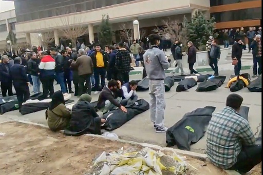 People inside Iran describe heavy security and scattered damage in first calls to outside world