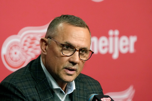 Steve Yzerman abruptly steps down as general manager of the Detroit Red Wings