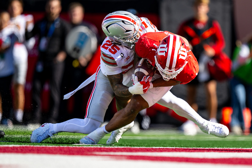 No. 4 Ohio State holds off No. 5 Indiana for 19-15 victory but loses QB Julian Sayin to injury