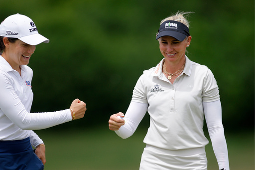 South Korean duo takes Dow Championship lead in LPGA team event as Korda and Cowan falter