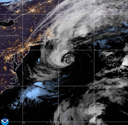 Storm Josephine brings high winds and possible coastal flooding to Eastern Seaboard