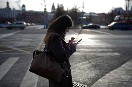 Frustrations grow in Russia over cellphone internet outages that disrupt daily life